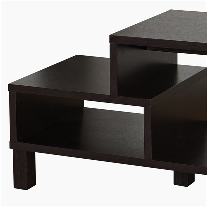 Furniture of America Merino Modern Wood 60-Inch TV Stand in Brown