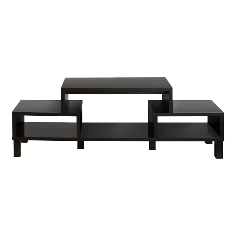 Furniture of America Merino Modern Wood 60-Inch TV Stand in Brown