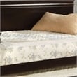 Furniture of America Liam Traditional Wood Twin Daybed with Trundle in Espresso