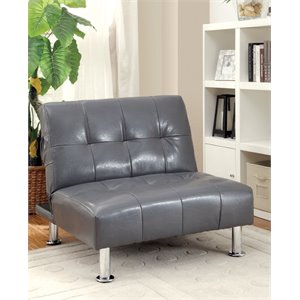 Hollie Faux Leather Accent Chair