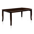 Furniture of America Arriane Wood 7-Piece Dining Set in Dark Cherry and Espresso