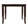 Furniture of America Arriane Wood 7-Piece Dining Set in Dark Cherry and Espresso
