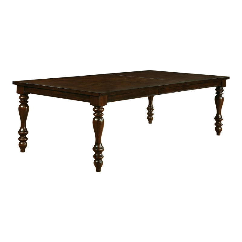 Furniture Of America Minard Wood, Antique Cherry Wood Dining Table And Chairs