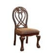 Furniture of America Madison Wood Padded Dining Chair in Cherry (Set of 2)