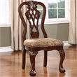 Furniture of America Wilson Wood Padded Dining Chair in Brown Cherry (Set of 2)