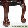 Furniture of America Wilson Wood Padded Dining Chair in Brown Cherry (Set of 2)