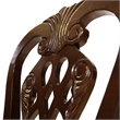 Furniture of America Wilson Wood Padded Dining Chair in Brown Cherry (Set of 2)
