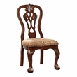 Furniture of America Wilson Wood Padded Dining Chair in Brown Cherry (Set of 2)