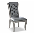 Furniture of America Bethlehem Wood Side Chair in Champagne Gold (Set of 2)