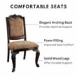 Furniture of America Ramsaran Wood 9-Piece Extendable Dining Set in Brown Cherry