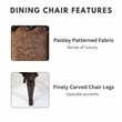 Furniture of America Ramsaran Wood 9-Piece Extendable Dining Set in Brown Cherry