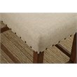 Furniture of America Sinuata Rustic Wood 5-Piece Bar Table Set in Natural Tone