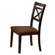 Furniture of America Dien Wood 7-Piece Dining Table Set in Espresso