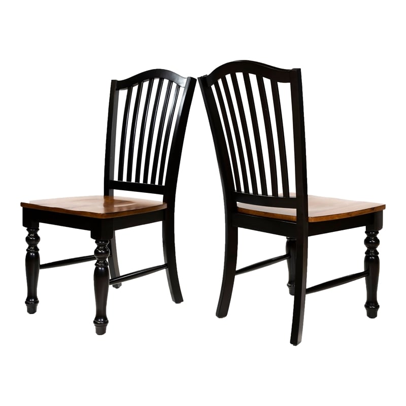 Furniture of America Sallie Wood 9 Piece Extendable Dining Set in Black