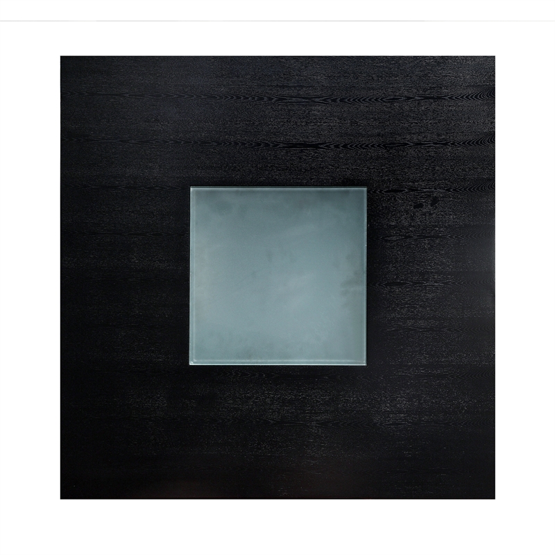 Furniture of America Jalen Solid Wood Counter Dining Table with LED in Black