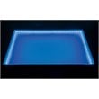 Furniture of America Jalen Solid Wood Counter Dining Table with LED in Black
