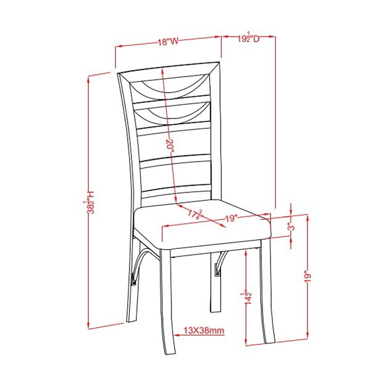 Furniture of America Halliway Stainless Steel Dining Chair in Silver (Set of 2)