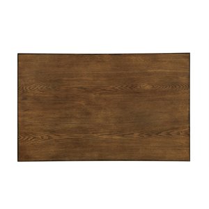 Furniture of America Manny Counter Height Pub Table with Casters