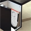 Furniture of America Lucio Contemporary Wood Coffee Table with Storage in Black