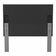 Furniture of America Ramone Fabric Full/Queen Headboard in Gray