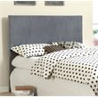 Furniture of America Ramone Fabric Full/Queen Headboard in Gray