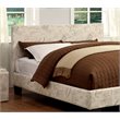 Furniture of America Ramone Fabric Full/Queen Headboard in Beige