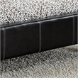 Furniture of America Sentrium Faux Leather Full Platform Bed in Espresso