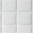 Furniture of America Hellan Fabric Upholstered Full/Queen Headboard in Ivory