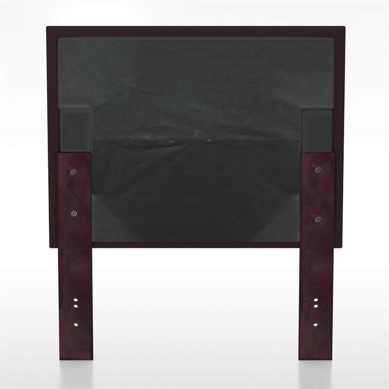 Furniture of America Hellan Fabric Upholstered Twin Headboard in Purple
