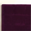Furniture of America Hellan Fabric Upholstered Twin Headboard in Purple