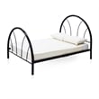 Furniture of America Beasley Contemporary Metal Platform Full Bed in Black