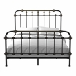 Furniture of America Cecil Transitional Metal Twin Spindle Bed in Antique Black