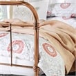 Furniture of America Gracie Contemporary Metal California King Bed in Rose Gold