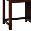 Furniture of America Dimanche Transitional Solid Wood Desk in Cherry