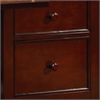 Furniture of America Dimanche Transitional Solid Wood Desk in Cherry
