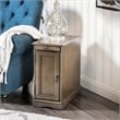 Furniture of America Daren I Transitional Storage End Table in Antique Brown