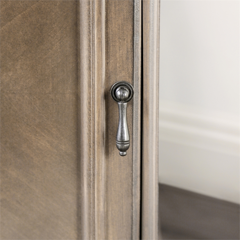 Furniture of America Daren I Transitional Storage End Table in Antique Brown