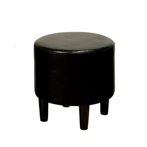 Rader Faux Leather Ottoman