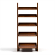 Furniture of America Carley Transitional Wood 5 Shelf Bookcase in Antique Oak