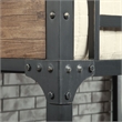Furniture of America Baron Metal Full over Full Bunk Bed in Black
