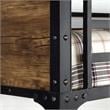 Furniture of America Baron Metal Twin over Full Bunk Bed in Black