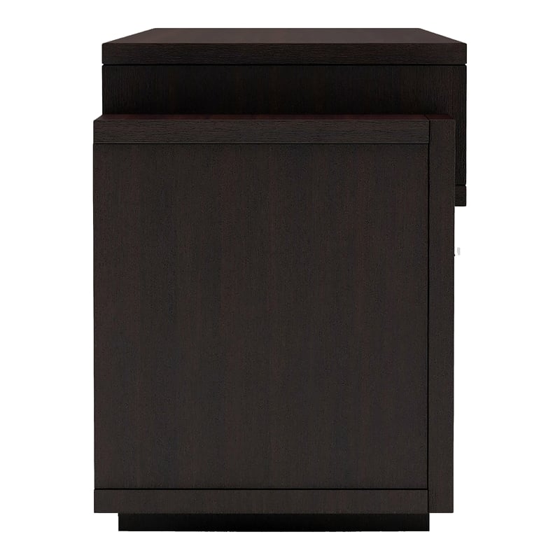 Furniture of America Santex Contemporary Wood 60-Inch TV Stand in Cappuccino