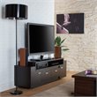 Furniture of America Santex Contemporary Wood 60-Inch TV Stand in Cappuccino