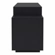 Furniture of America Braswell Wood Multi-Storage 72-Inch TV Stand in Black