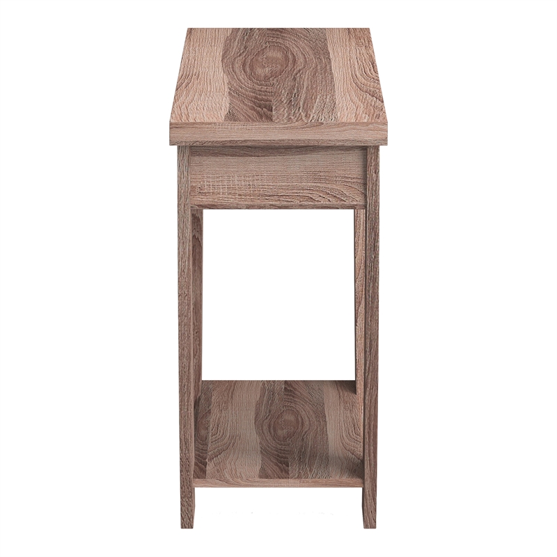 Furniture of America Quaint Modern Wood 1-Drawer Console Table in Light Oak