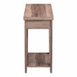 Furniture of America Quaint Modern Wood 1-Drawer Console Table in Light Oak