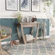 Furniture of America Quaint Modern Wood 1-Drawer Console Table in Light Oak