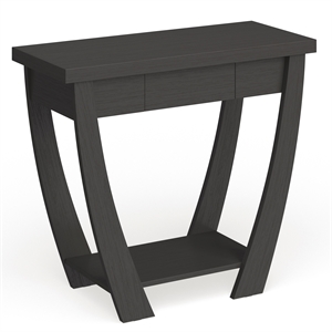 furniture of america quaint modern wooden console table