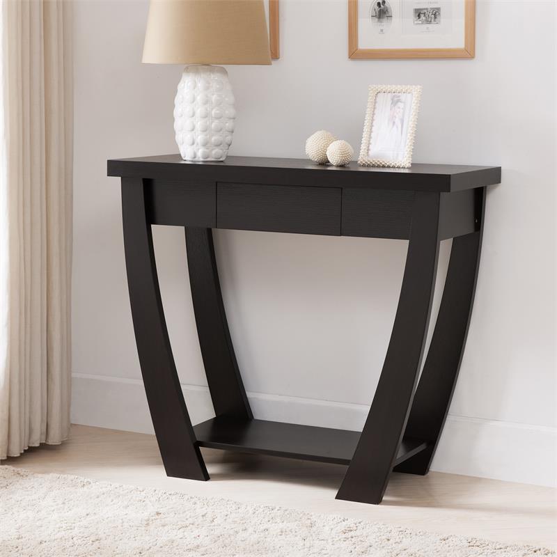 Furniture Of America Quaint Modern Wood, Modern Wood Console Table Images