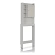 Furniture of America Daza Modern Wood Bathroom Space Saving Cabinet in White